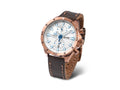 Montre à Quartz Vostok Europe Almaz, PVD, Blanc, 47 mm, Chrono, 6S11-320B676