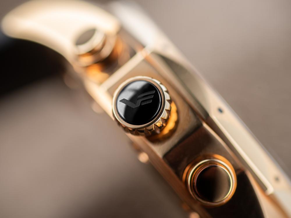 Montre à Quartz Vostok Europe Vilnelė, Noir, 39 mm,  JS20-125B751-L-BK