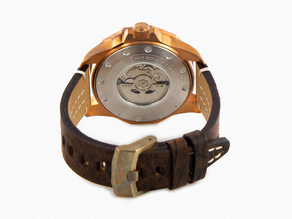 Montre Automatique Vostok Europe Rocket N-1, Bronze, Vert, 46 mm, NE57-225O565