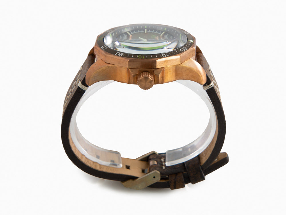 Montre Automatique Vostok Europe Rocket N-1, Bronze, Vert, 46 mm, NE57-225O565