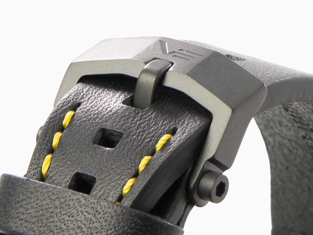 Montre Automatique Vostok Europe Energia II GMT, PVD, Jaune, LE, NH34-575C719