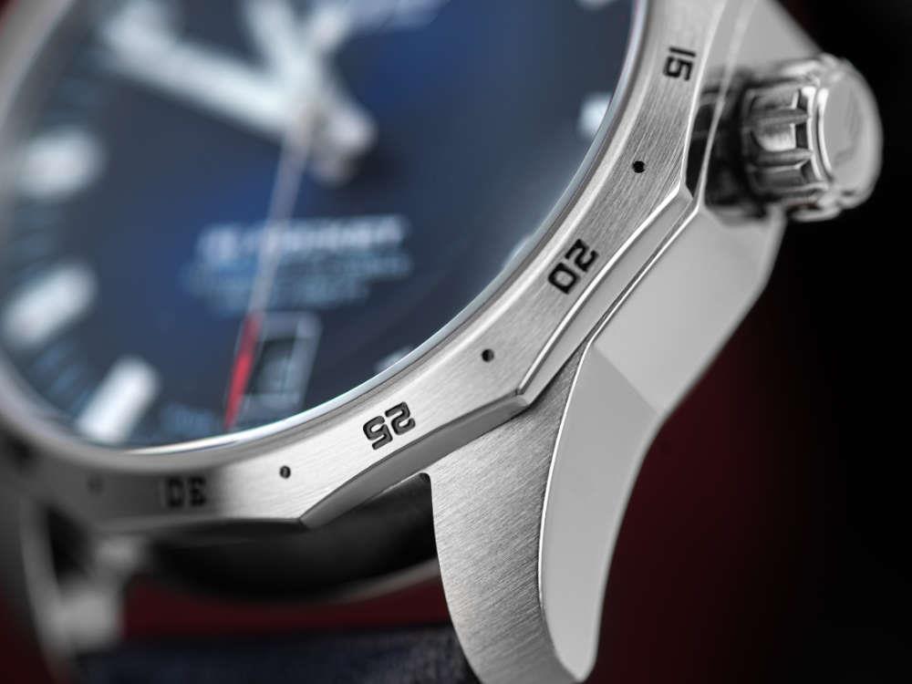 Montre Automatique Vostok Europe Rocket N1 Compact , Bleu, 39 mm, NH35-125A748