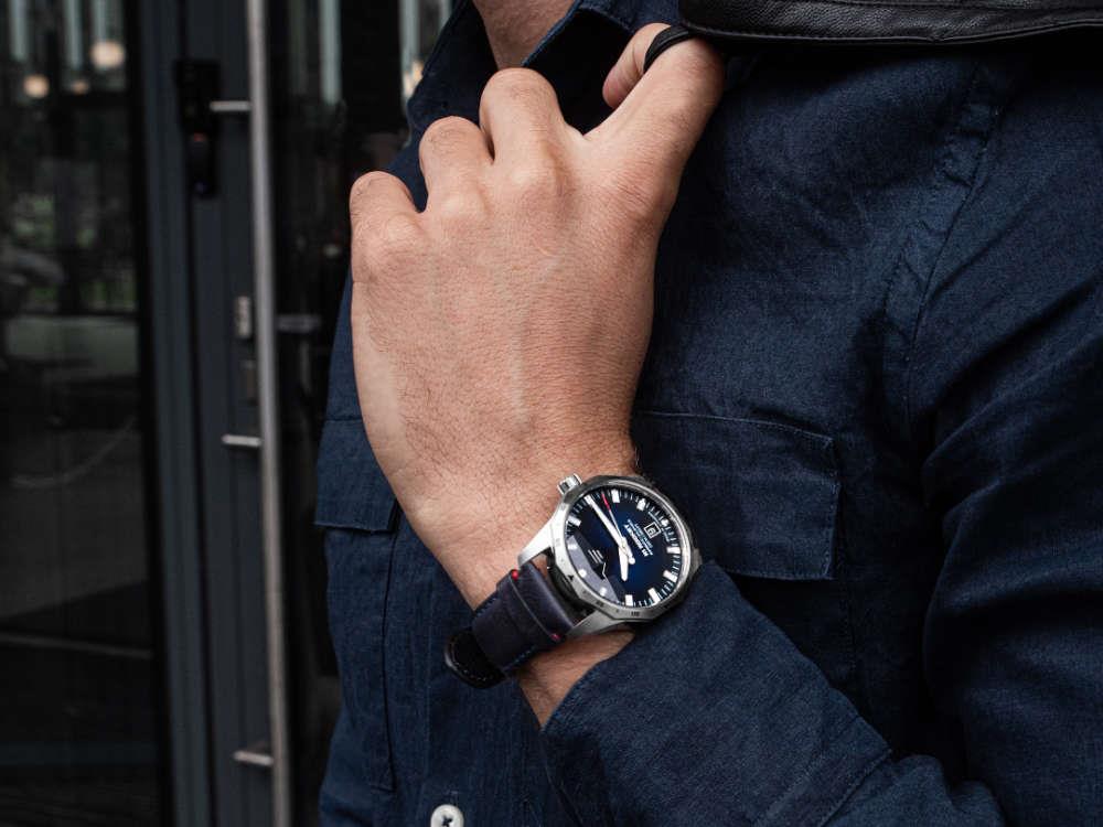 Montre Automatique Vostok Europe Rocket N1 Compact , Bleu, 39 mm, NH35-125A748