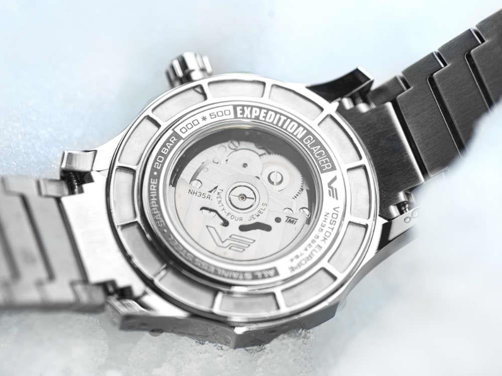 Montre Automatique Vostok Europe Expedition Glacier Edition Limitée NH35-592A784