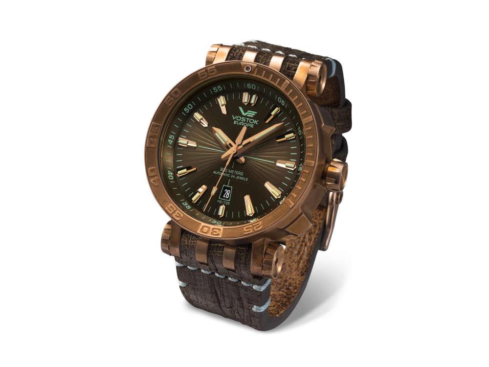 Montre Automatique Vostok Europe Energia II, Bronze, 48 mm, NH35A-575O285-L-BR