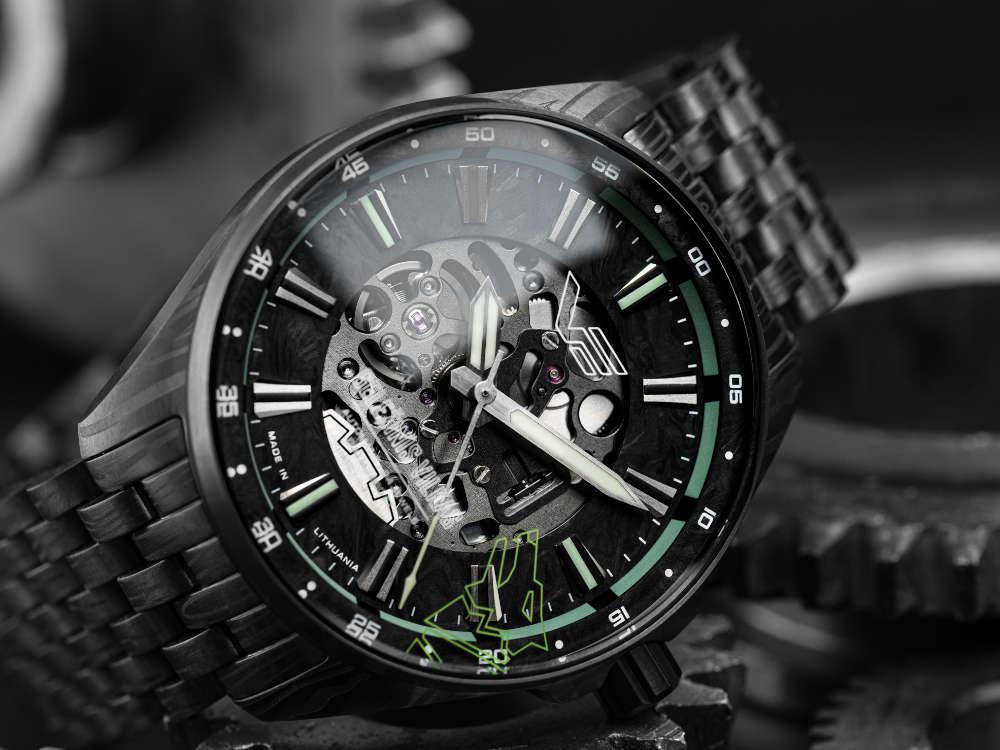 Montre Automatique Vostok Europe Iron Wolf, Edition Limitée, NH72-326D777