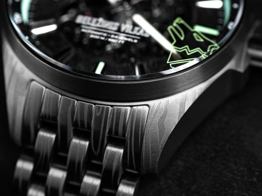 Montre Automatique Vostok Europe Iron Wolf, Edition Limitée, NH72-326D777