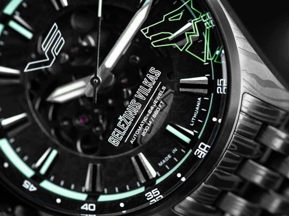 Montre Automatique Vostok Europe Iron Wolf, Edition Limitée, NH72-326D777