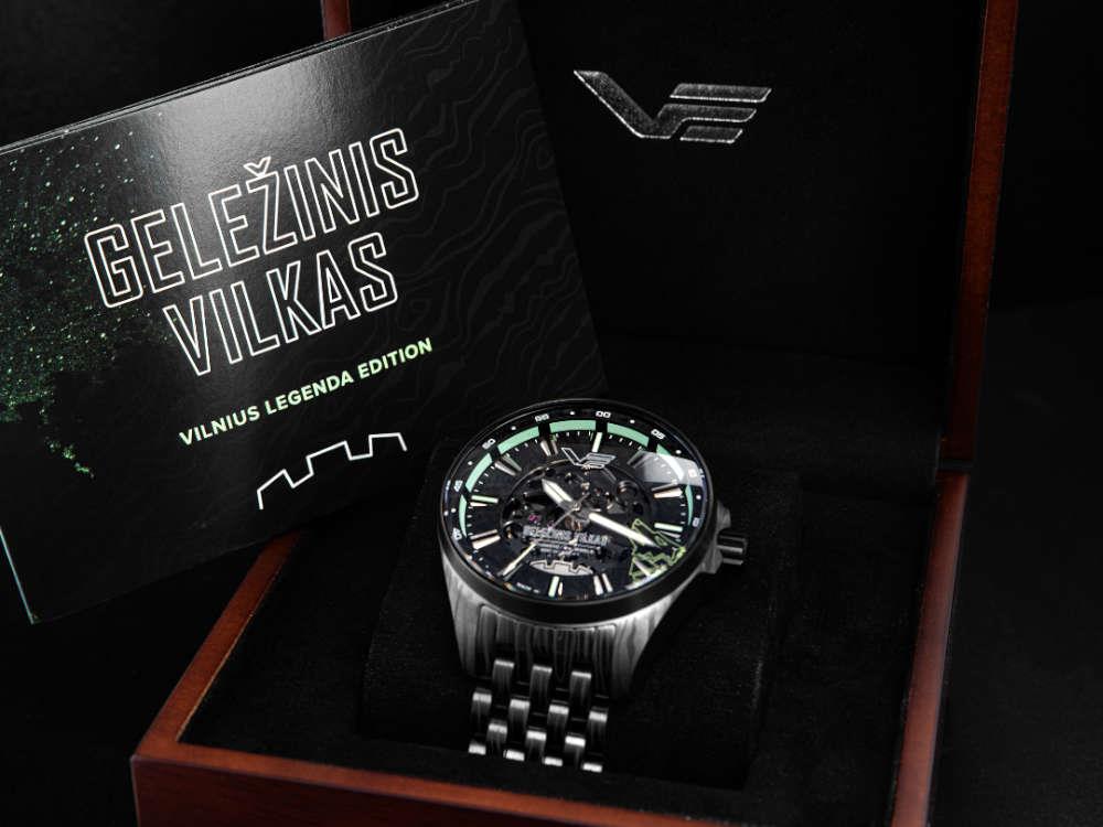 Montre Automatique Vostok Europe Iron Wolf, Edition Limitée, NH72-326D777