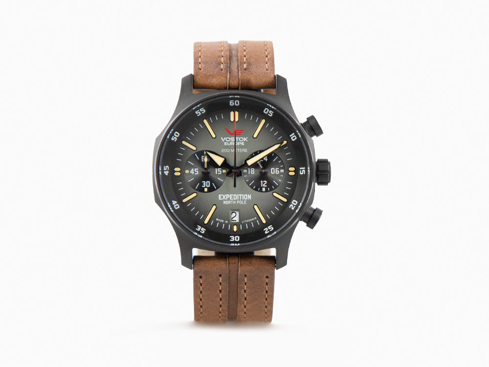 Montre à Quartz Vostok Europe Expedition North Pole, 43 mm, Chrono, VK64-592C558