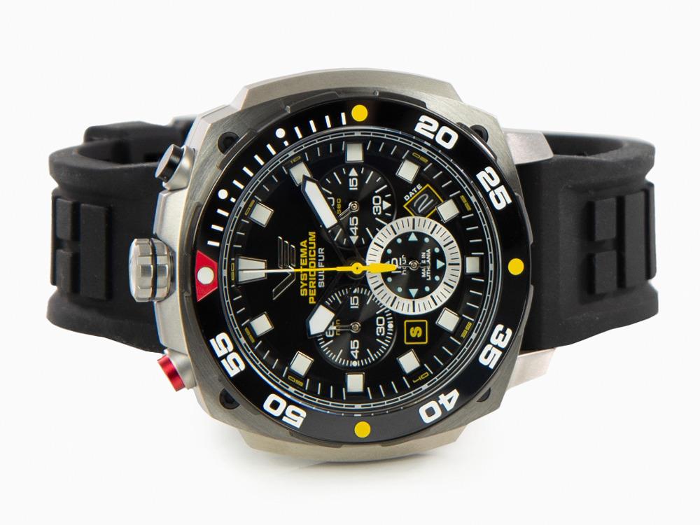 Montre à Quartz Vostok Europe Systema Periodicum Soufre, LE, VK67-650E725-L-BK