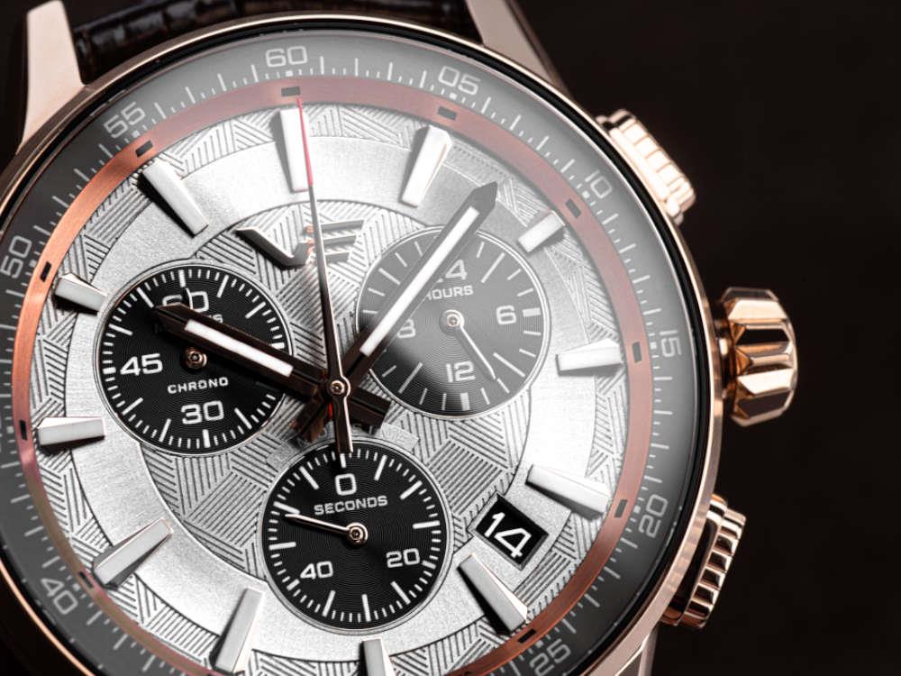 Montre à Quartz Vostok Europe Limousine Grand Chronograph LE, VK68-561B785