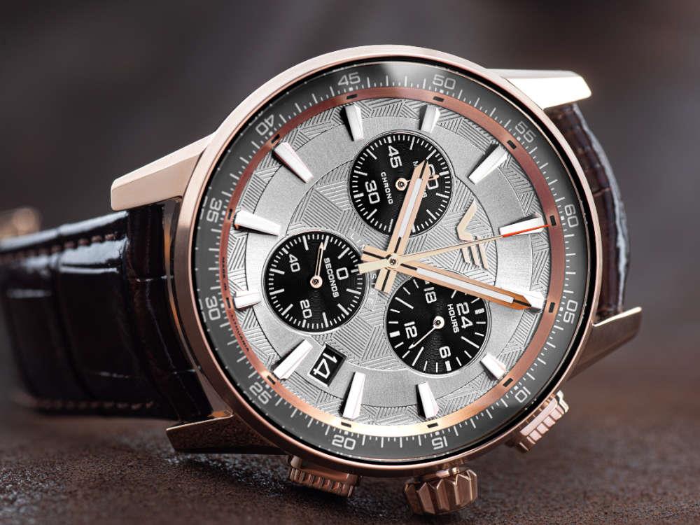 Montre à Quartz Vostok Europe Limousine Grand Chronograph LE, VK68-561B785