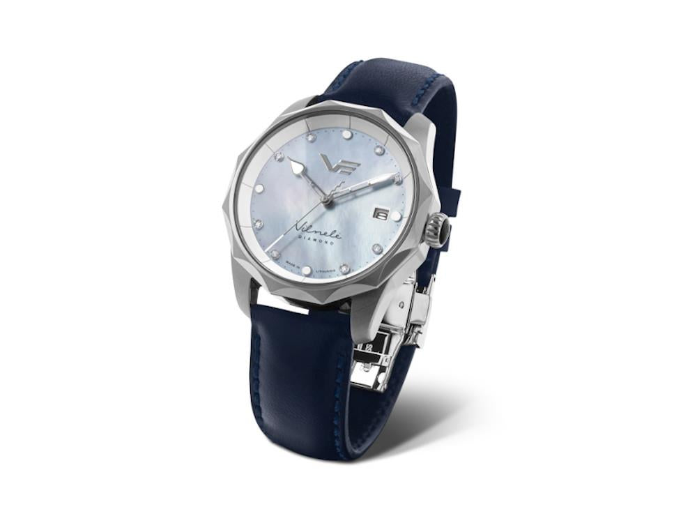 Montre à Quartz Vostok Europe Vilnelė Diamond, 39 mm, VS42-125A755-L-BL