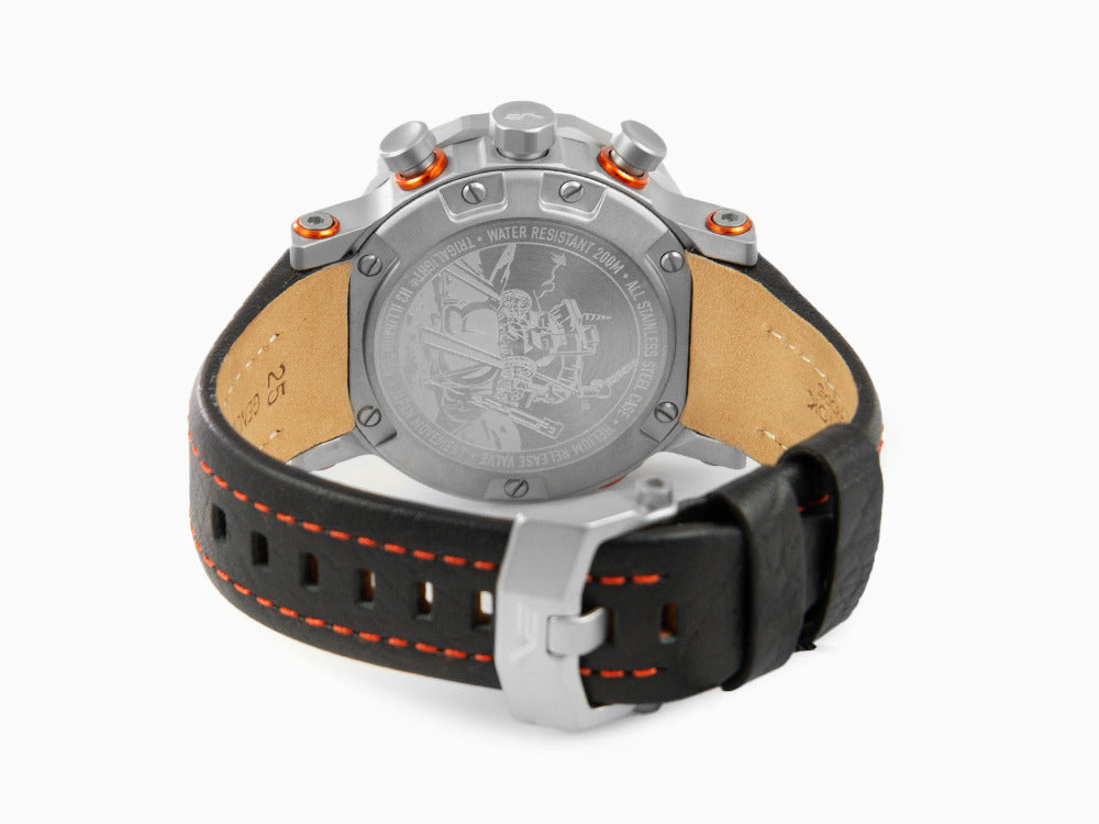 Montre à Quartz Vostok Europe Lunokhod-2, 49 mm, Tritium, Chrono, YM86-620A506