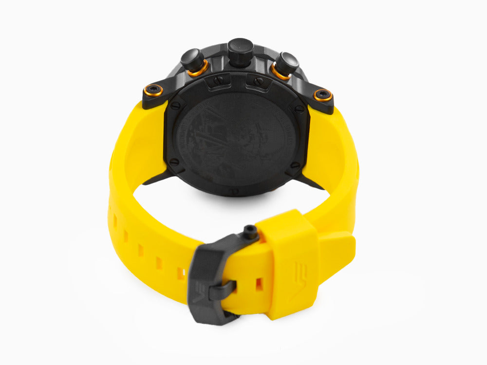 Montre à Quartz Vostok Europe Lunokhod-2, Jaune, 49 mm, Chrono, YM86-620C504