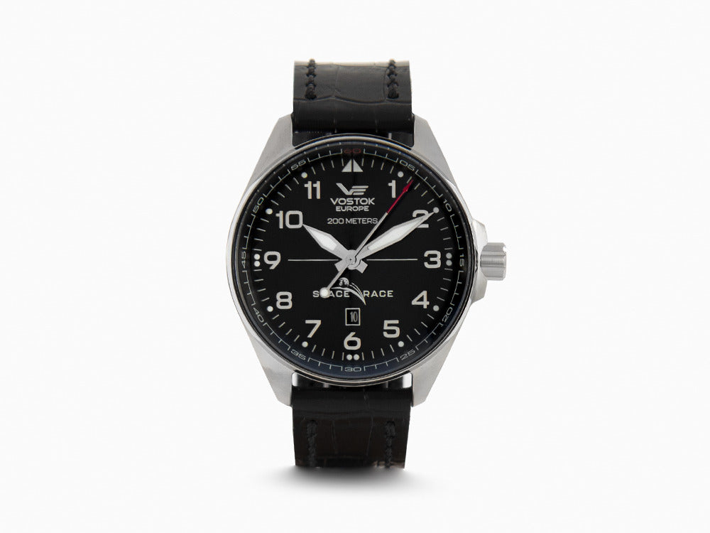 Montre Automatique Vostok Europe Space Race, Noir, 47 mm, YN55-325A662-L-BK