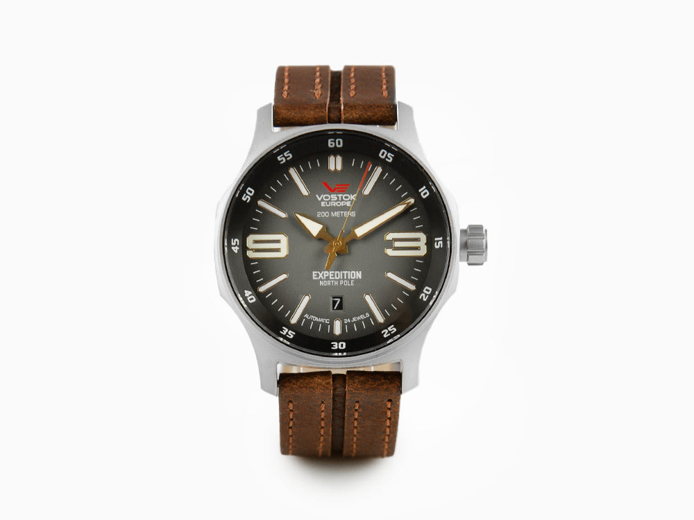 Montre Automatique Vostok Europe Expedition North Pole, Noir, 43mm, YN55-592A555