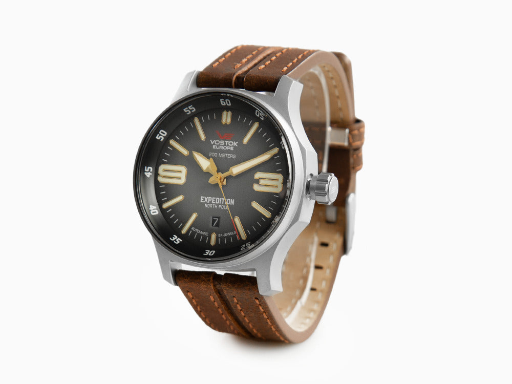 Montre Automatique Vostok Europe Expedition North Pole, Noir, 43mm, YN55-592A555