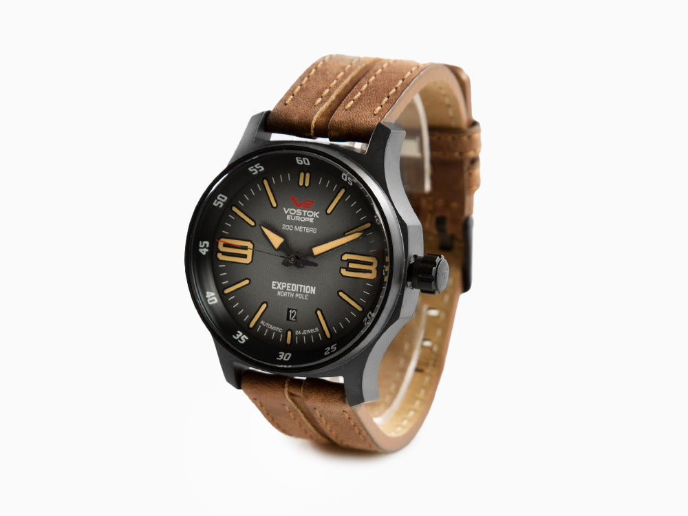 Montre Automatique Vostok Europe Expedition North Pole, PVD, Noir, YN55-592C554