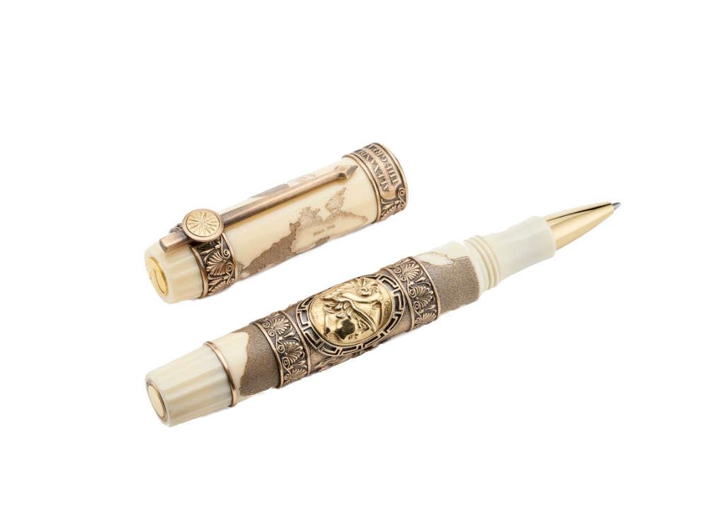 Roller Visconti Alexander the Great, Résine, Ivoire, Edition Limitée