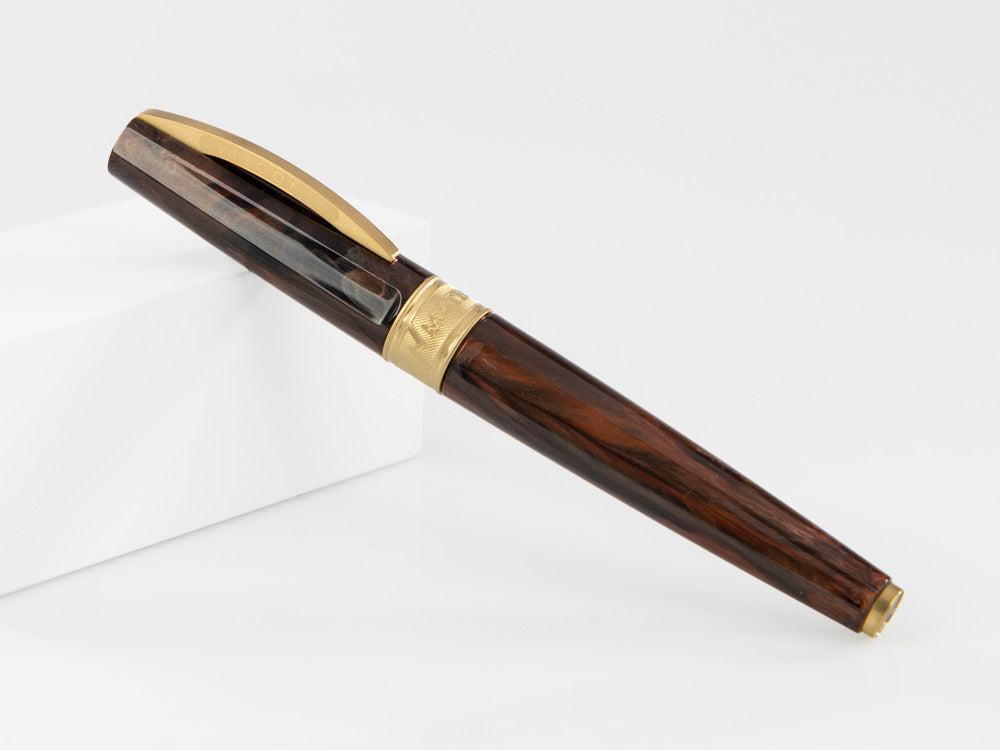 Roller Visconti Mirage Mythos Apollo, Plaqué or, Marron KP07-08-RB