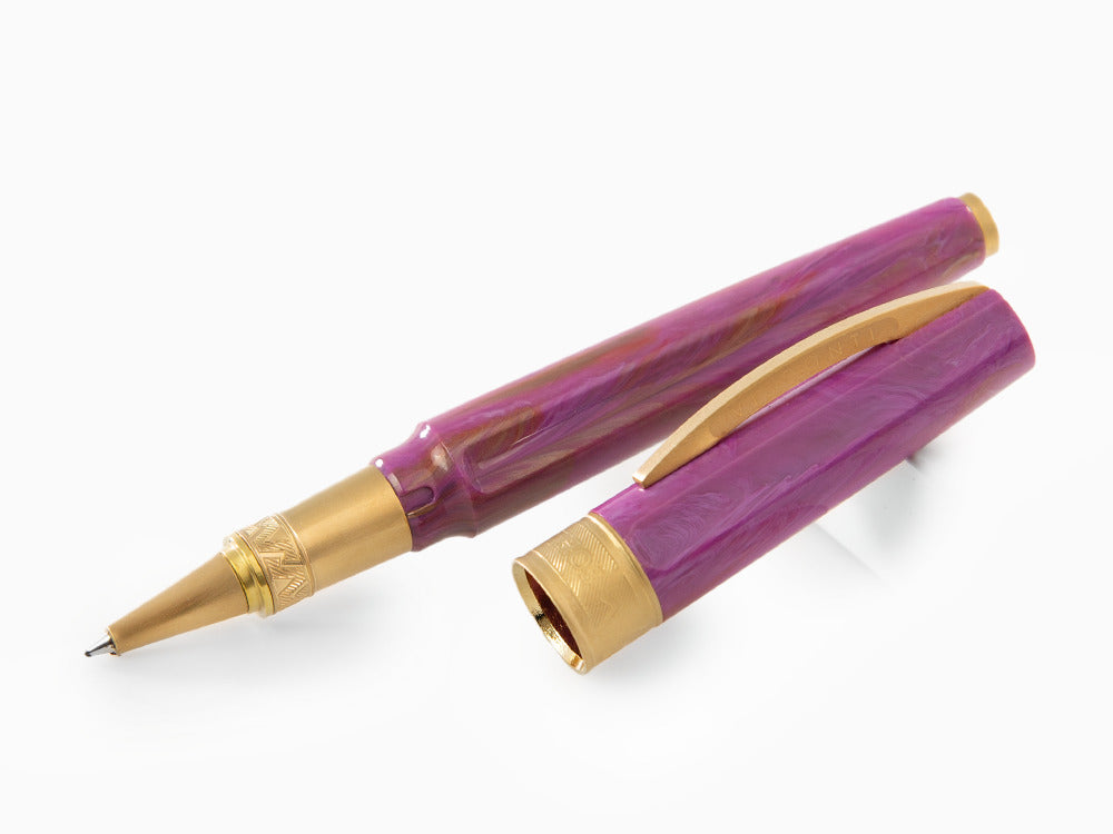 Roller Visconti Mirage Mythos Afrodite, Plaqué or, Violet KP07-14-RB