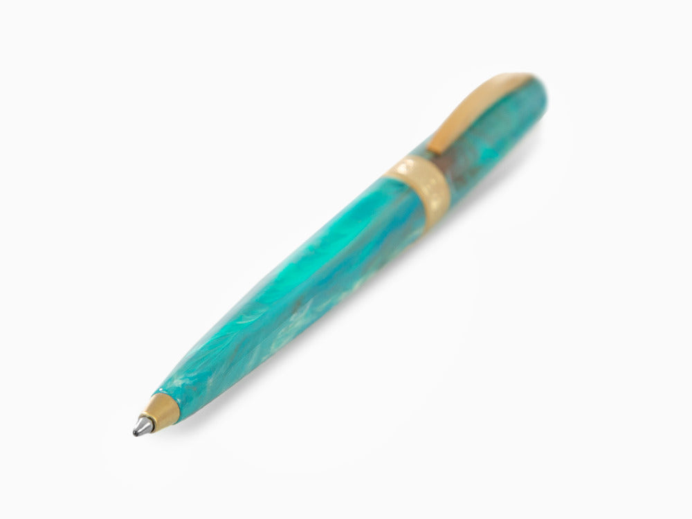 Stylo bille Visconti Mirage Mythos Athena, Résine, Bleu, KP07-15-BP