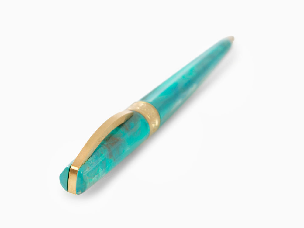 Stylo bille Visconti Mirage Mythos Athena, Résine, Bleu, KP07-15-BP