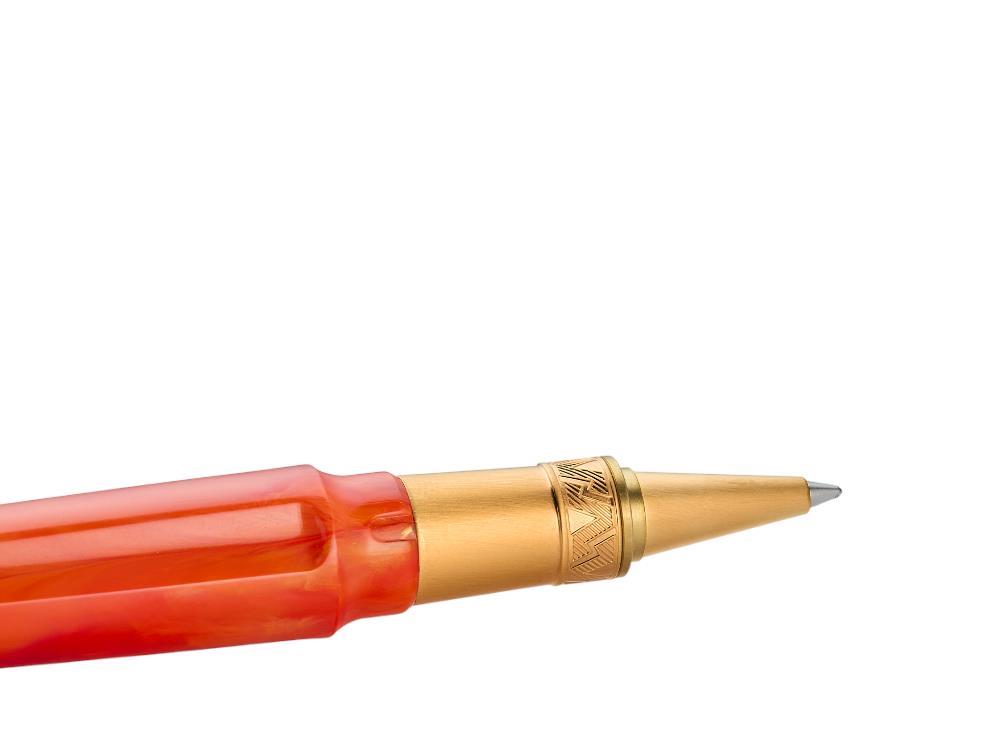 Roller Visconti Mirage Mythos Demeter, Résine, Orange KP07-20-RB