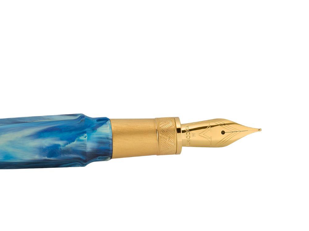 Stylo Plume Visconti Mirage Mythos Odysseus, Bleu, KP07-23-FP