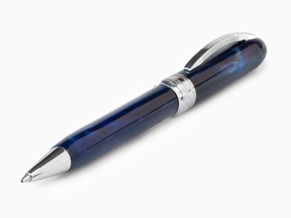 Stylo bille Visconti Rembrandt, Résine Acrilique, Bleu, KP10-02-BP