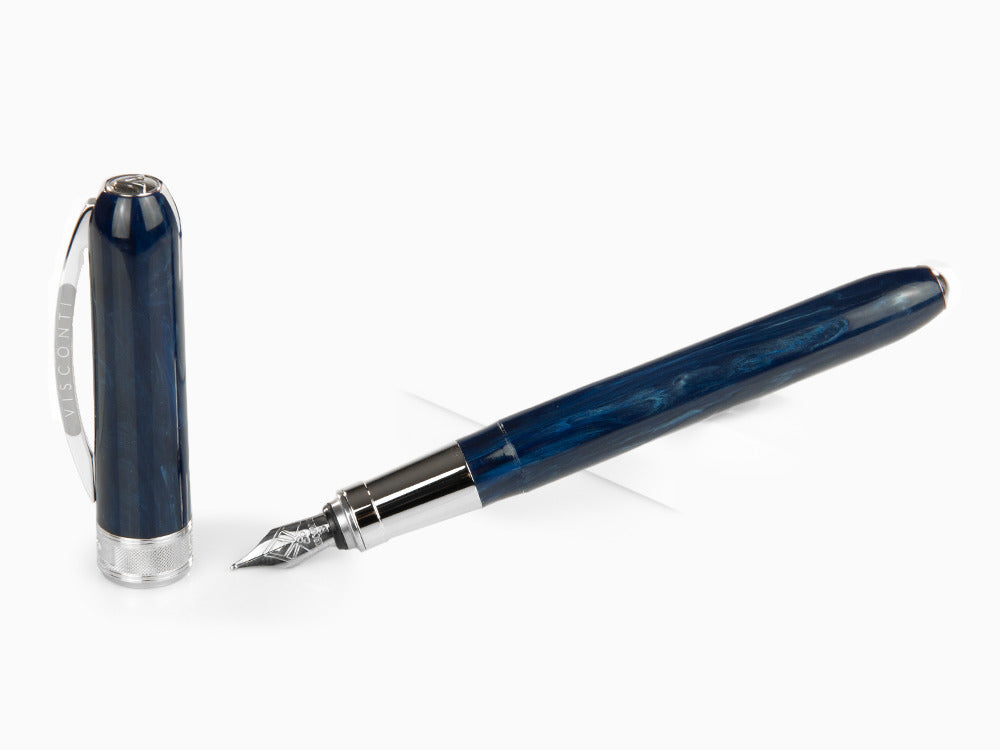 Stylo Plume Visconti Rembrandt, Résine, Bleu, KP10-02-FP