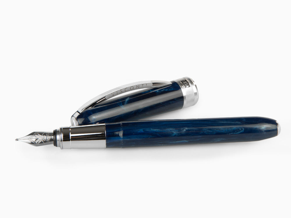 Stylo Plume Visconti Rembrandt, Résine, Bleu, KP10-02-FP