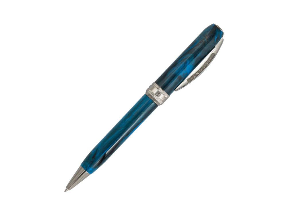 Stylo bille Visconti Rembrandt-S Blue, Attributs plaqués ruthénium, KP10-26-BP