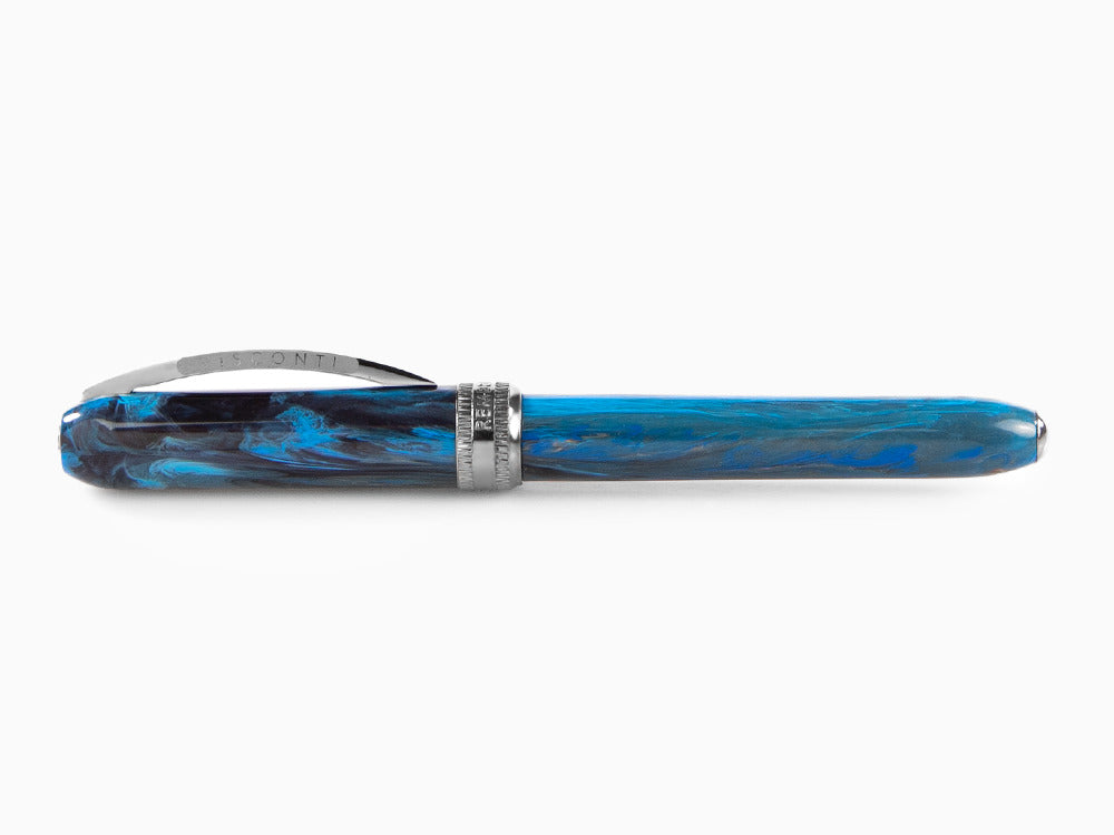 Stylo Plume Visconti Rembrandt-S Blue, Résine, Bleu, KP10-26-FP