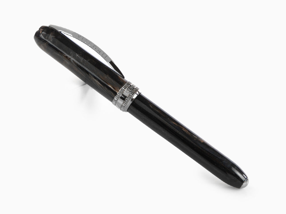 Stylo Plume Visconti Rembrandt-S Black, Résine Acrilique, KP10-27-FP