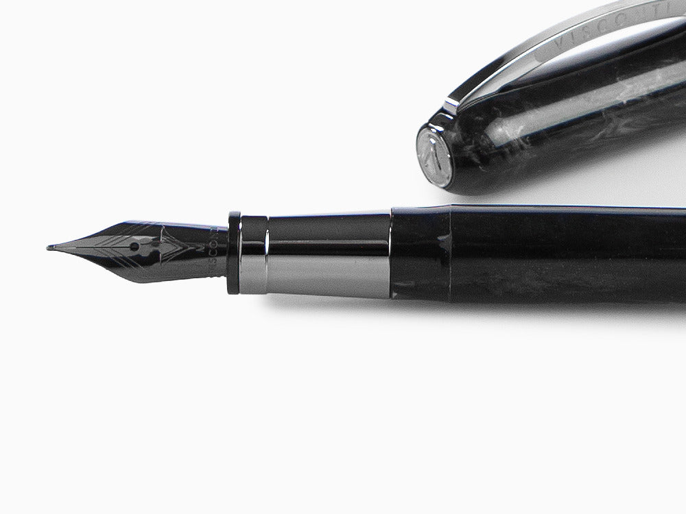 Stylo Plume Visconti Rembrandt-S Black, Résine Acrilique, KP10-27-FP