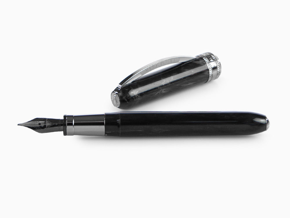 Stylo Plume Visconti Rembrandt-S Black, Résine Acrilique, KP10-27-FP
