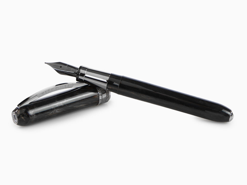 Stylo Plume Visconti Rembrandt-S Black, Résine Acrilique, KP10-27-FP