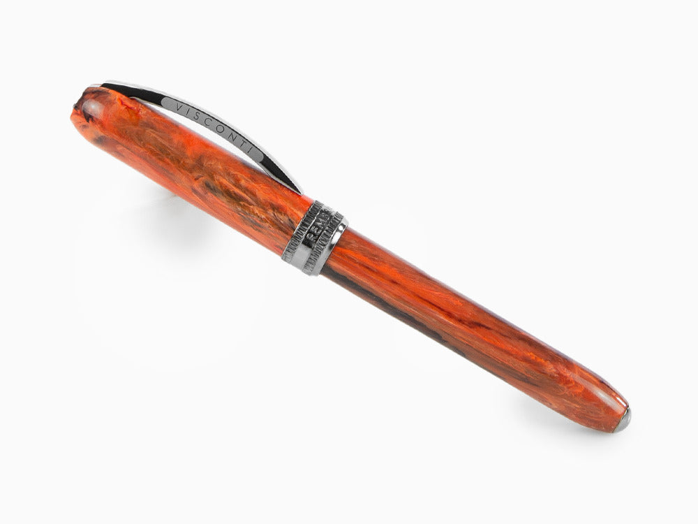 Stylo Plume Visconti Rembrandt-S Orange, Résine Acrilique, KP10-28-FP
