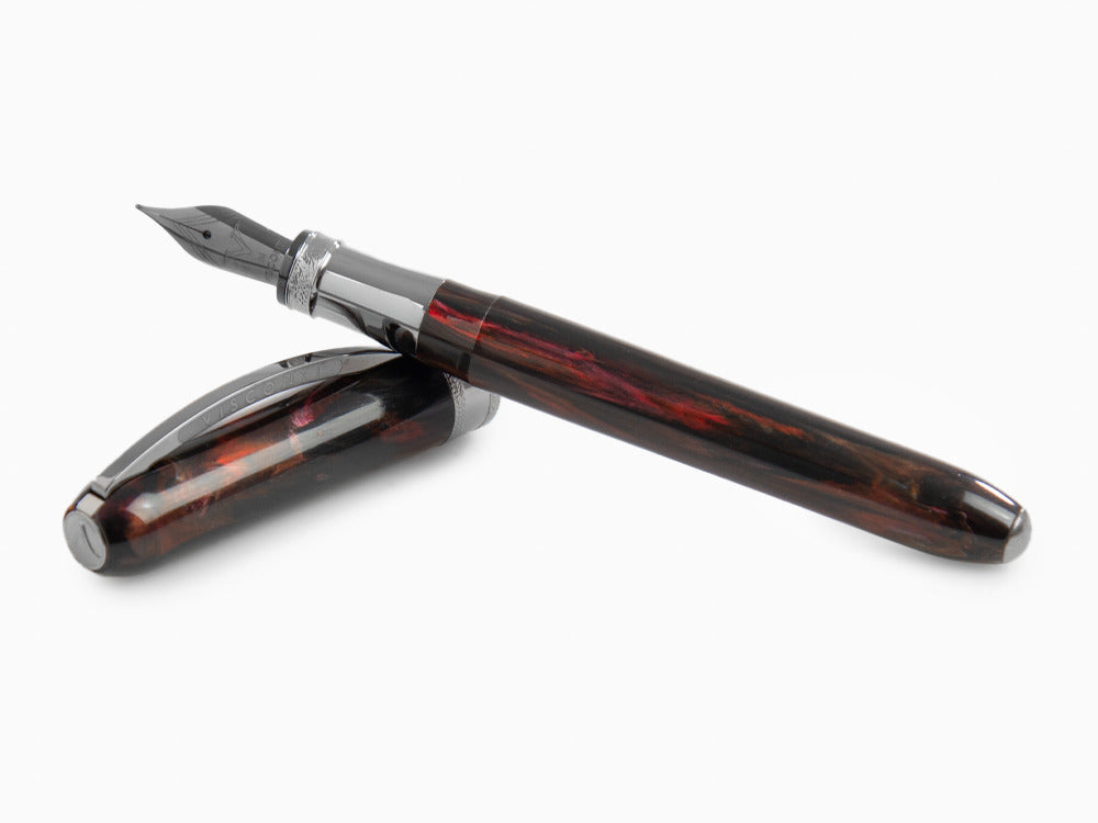 Stylo Plume Visconti Comedia Inferno, Rouge/Black, KP10-52-FP