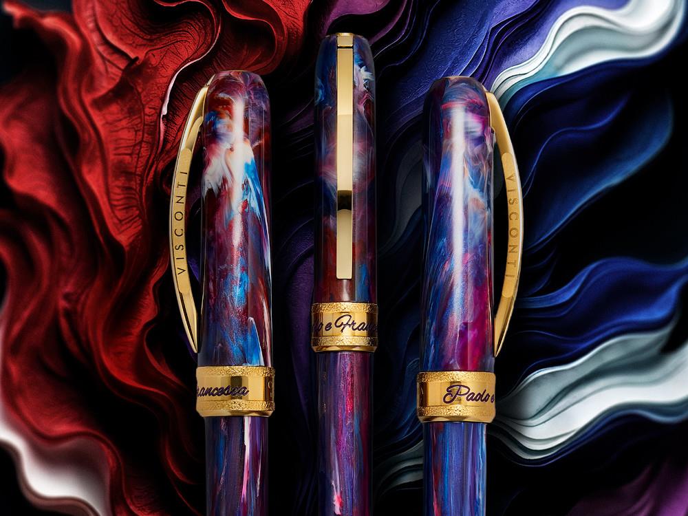 Stylo Plume Visconti Comedia Paolo & Francesca, KP10-55-FP