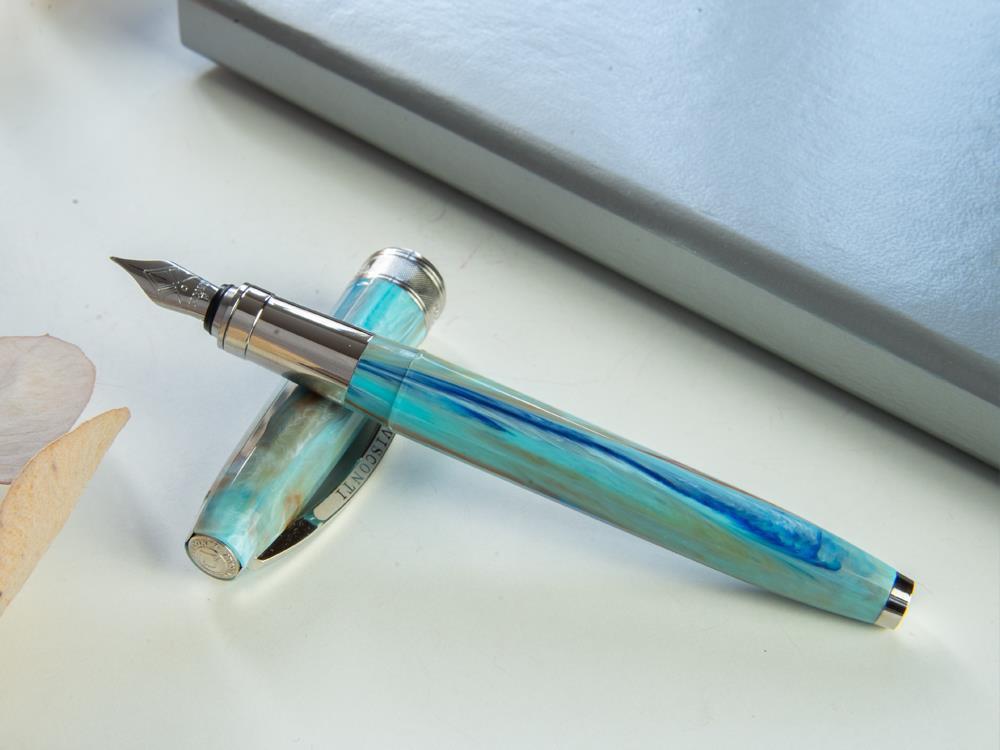 Stylo Plume Visconti Van Gogh Portrait in Blu, Résine, KP12-01-FP