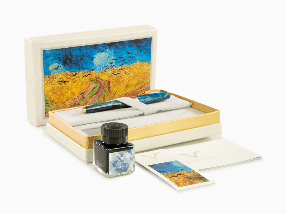 Set Visconti Van Gogh Wheatfield with Crows, Ed. Limitée, KP12-12-FP