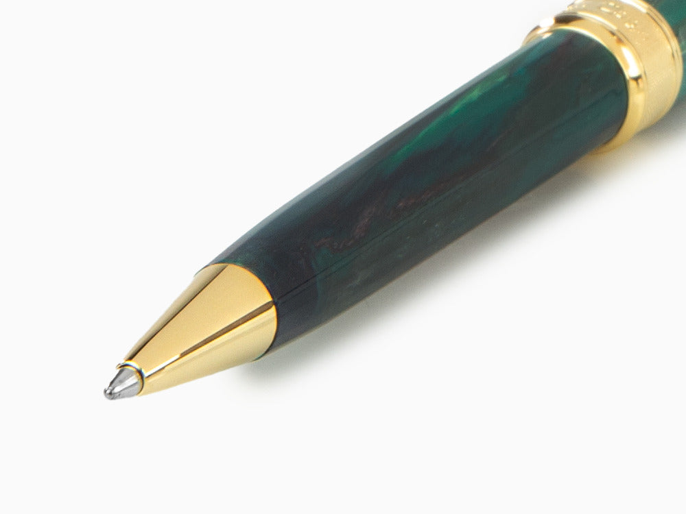 Set Stylo bille Visconti Van Gogh The Novel Reader, Résine, Vert, KP12-20-BP