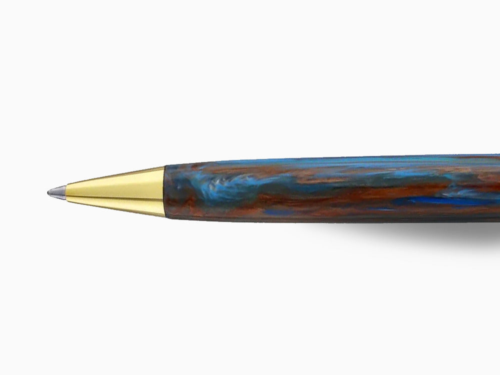 Set Stylo bille Visconti Van Gogh Oiran, Résine Acrilique, Violet, KP12-22-BP