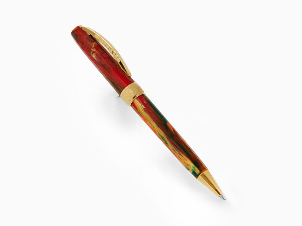 Stylo bille Visconti Van Gogh Flowering Plum Orchard, Rouge, KP12-23-BP