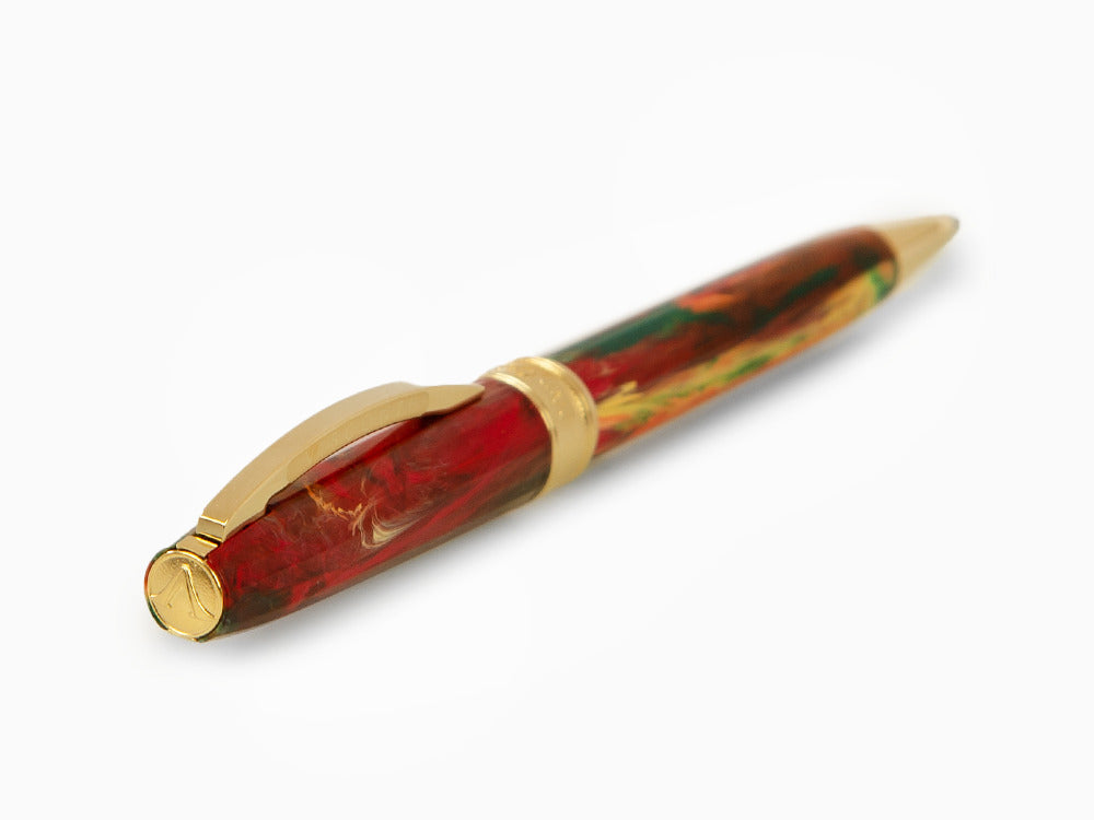 Stylo bille Visconti Van Gogh Flowering Plum Orchard, Rouge, KP12-23-BP