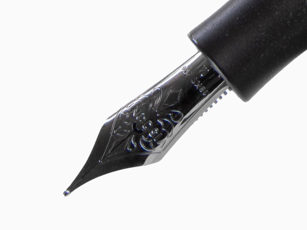 Stylo Plume Visconti Homo Sapiens Dark Age, Résine de lave, KP15-05-FP